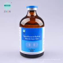 Inyección de clorhidrato de ciprofloxacina, antibióticos fluoroquinolona